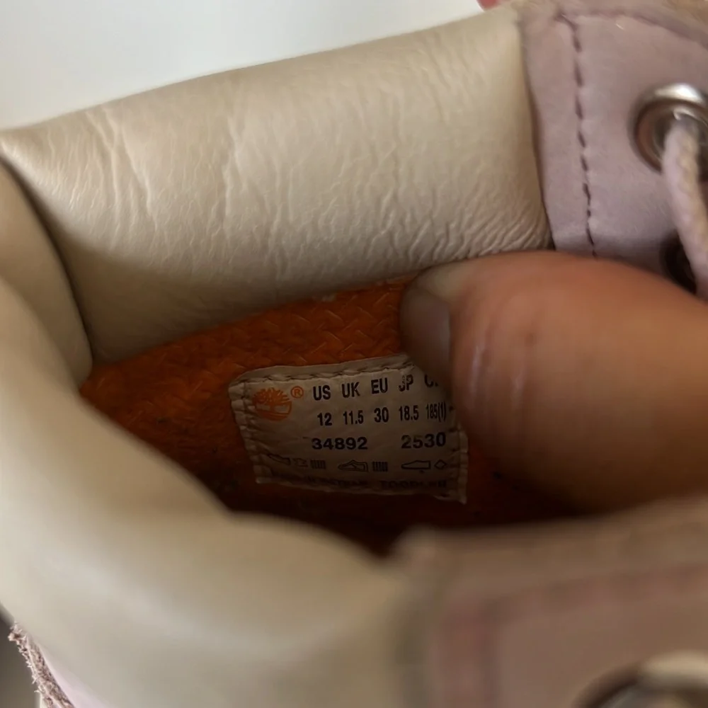 Timberland Toddler's Lavender‎ Premium Waterproof Boot